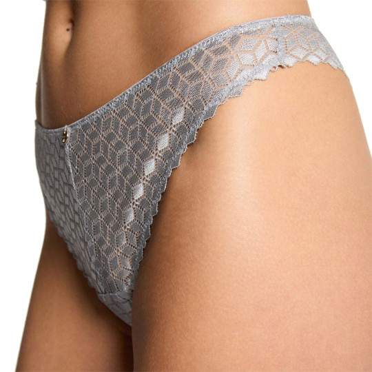 Tanga argent Carolina