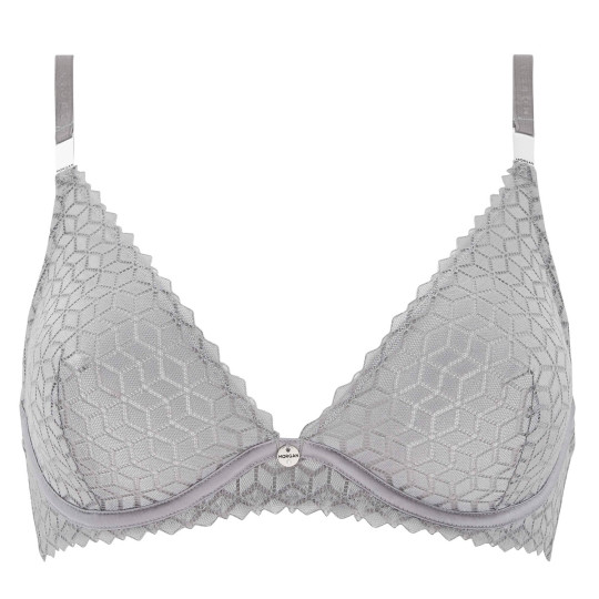 Soutien-gorge armatures argent Carolina