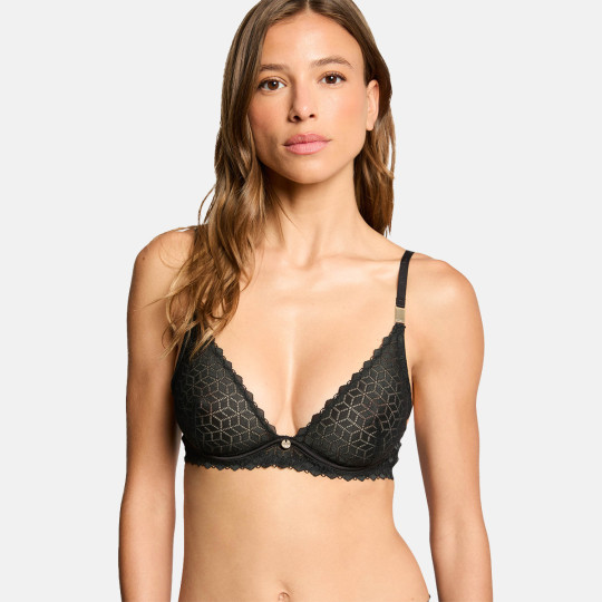 Soutien-gorge armatures noir Carolina