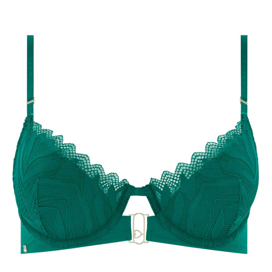 Soutien-gorge coques moulées vert Claudia