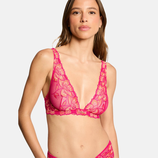 Soutien-gorge armatures rose Elisa