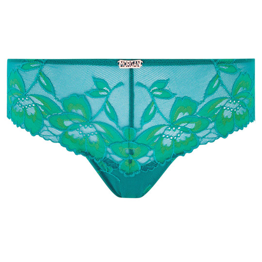 Shorty tanga turquoise Elisa