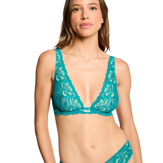 Soutien-gorge armatures turquoise Elisa