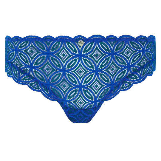 Shorty tanga bleu Emma