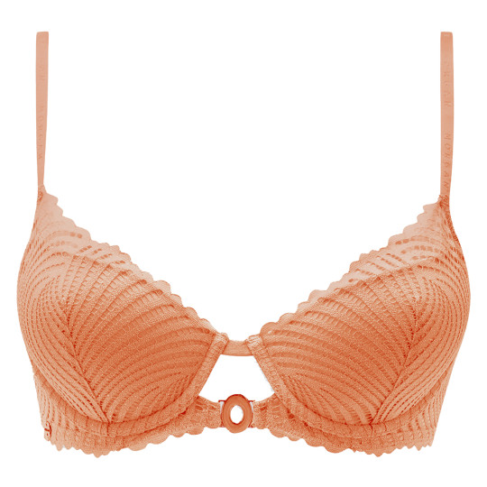 Soutien-gorge coques moulées caramel Garance