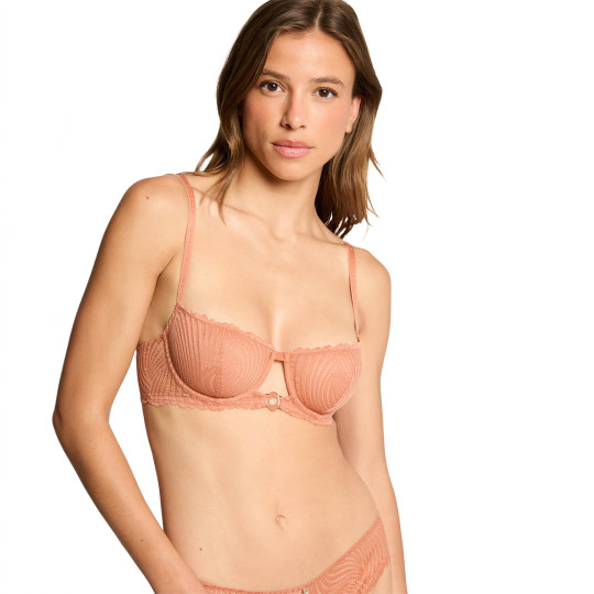 Soutien-gorge armatures caramel Garance