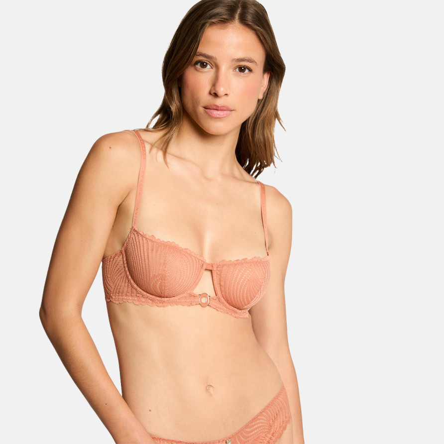 Soutien-gorge armatures caramel Garance