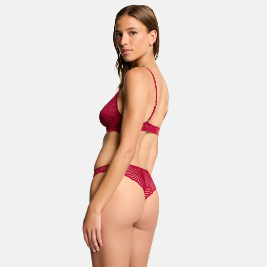 Soutien-gorge armatures bordeaux Glory