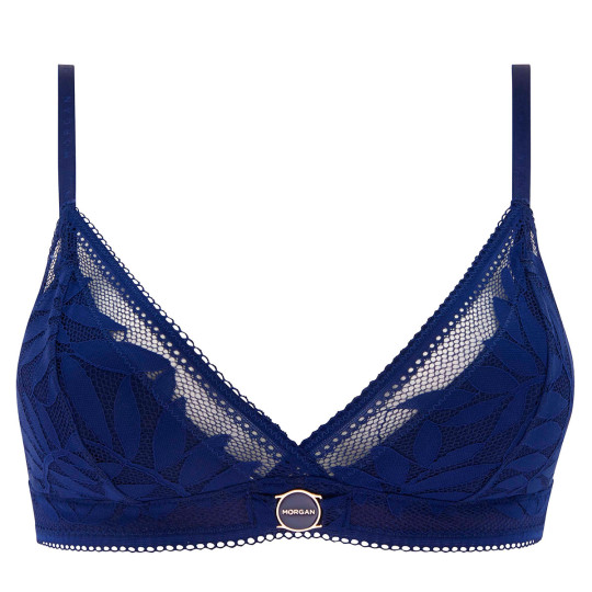Soutien-gorge souple bleu marine Lina