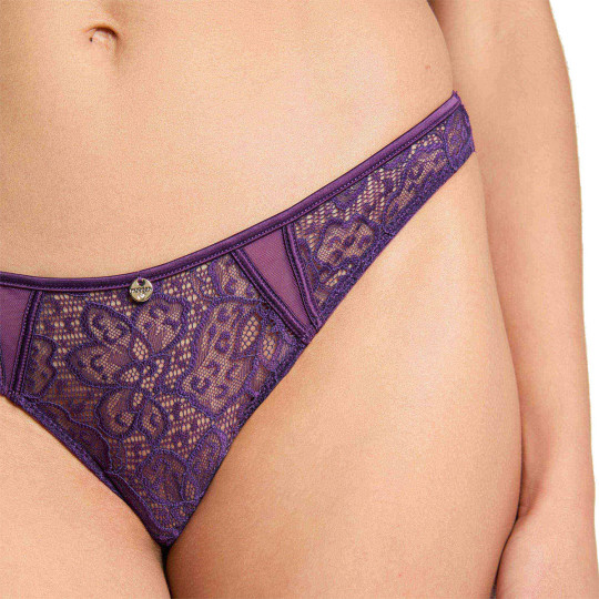 Tanga violet Louna