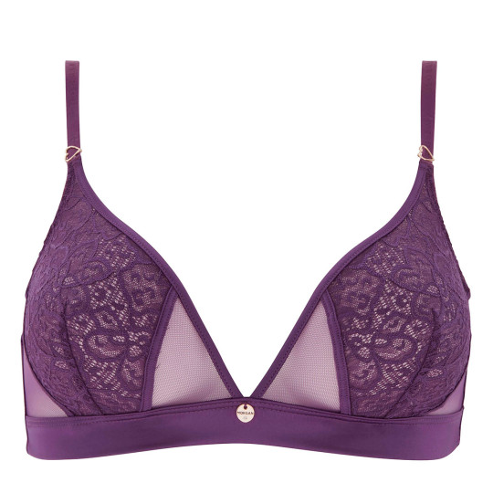 Soutien-gorge souple violet Louna