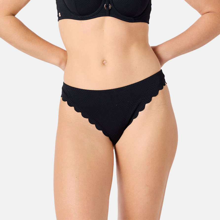 Tanga de bain noir Bohochic