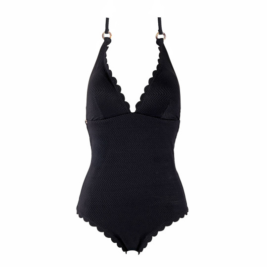 Maillot de bain 1 pièce noir Bohochic