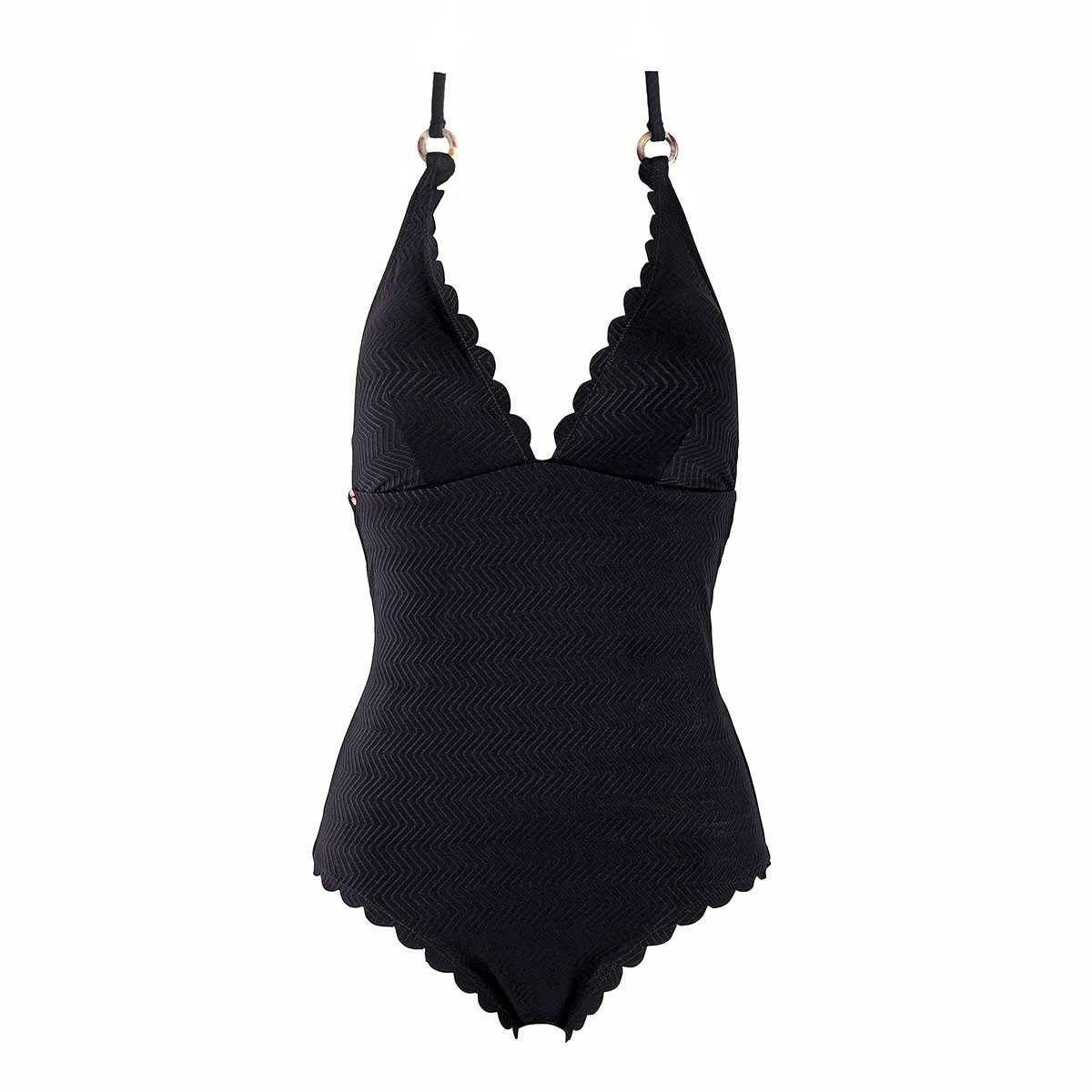 Maillot de bain 1 pièce noir Bohochic