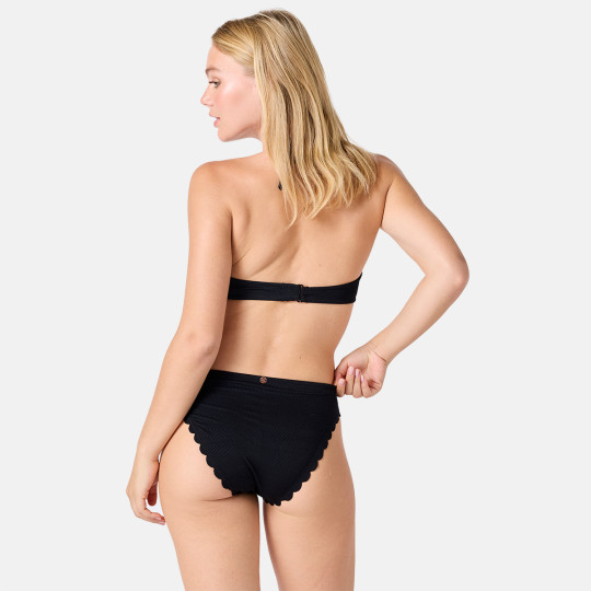 Haut de maillot de bain bandeau noir Bohochic