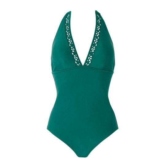 Maillot de bain 1 pièce vert Mirage