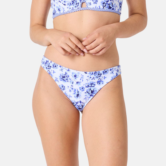 Slip de bain réversible blanc Mythe