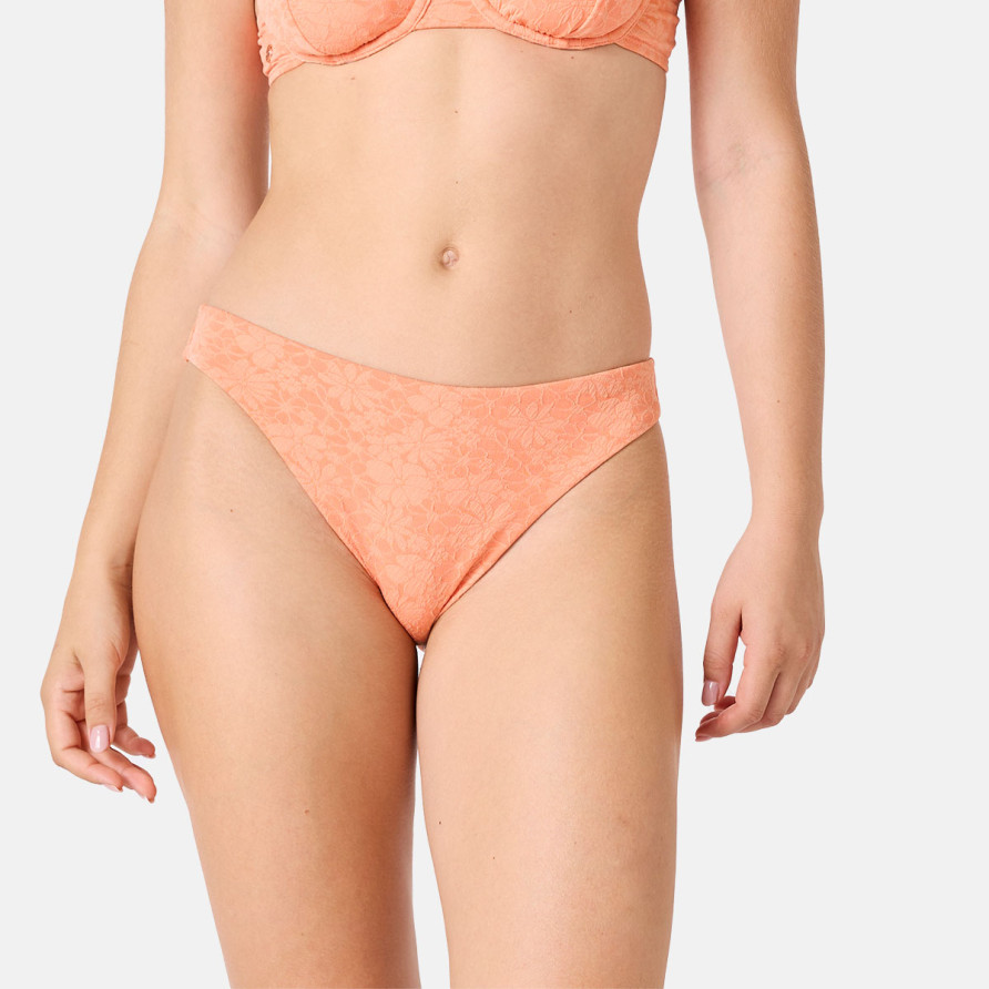 Slip de bain orange Néréide