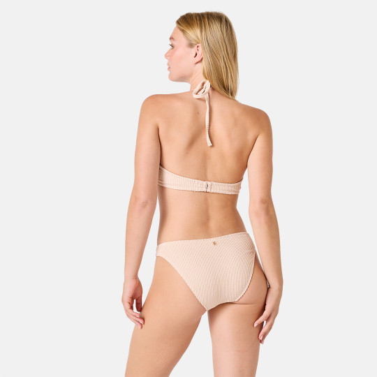 Haut de maillot de bain bandeau crème Rêveuse