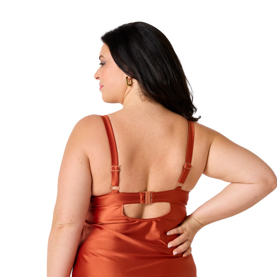 Tankini marron Sérénité