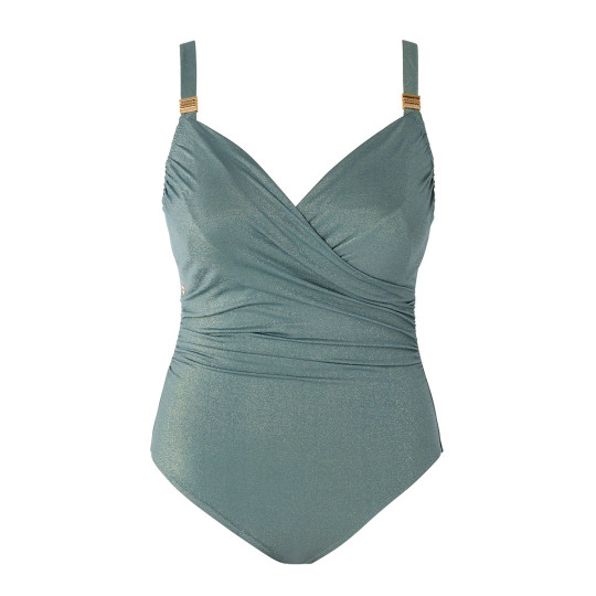 Maillot de bain 1 pièce kaki Zingaro