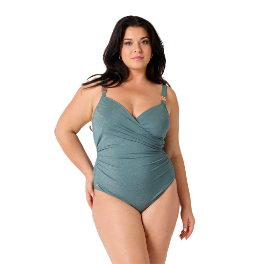 Maillot de bain 1 pièce kaki Zingaro