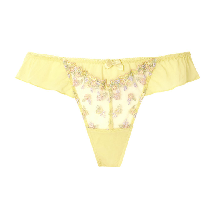 Tanga jaune Bucolique