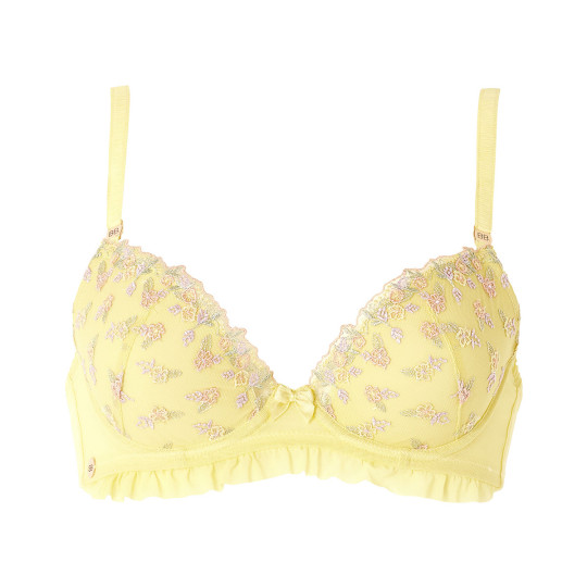 Soutien-gorge coques moulées jaune Bucolique