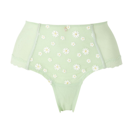 Shorty grande taille vert Délicatesse