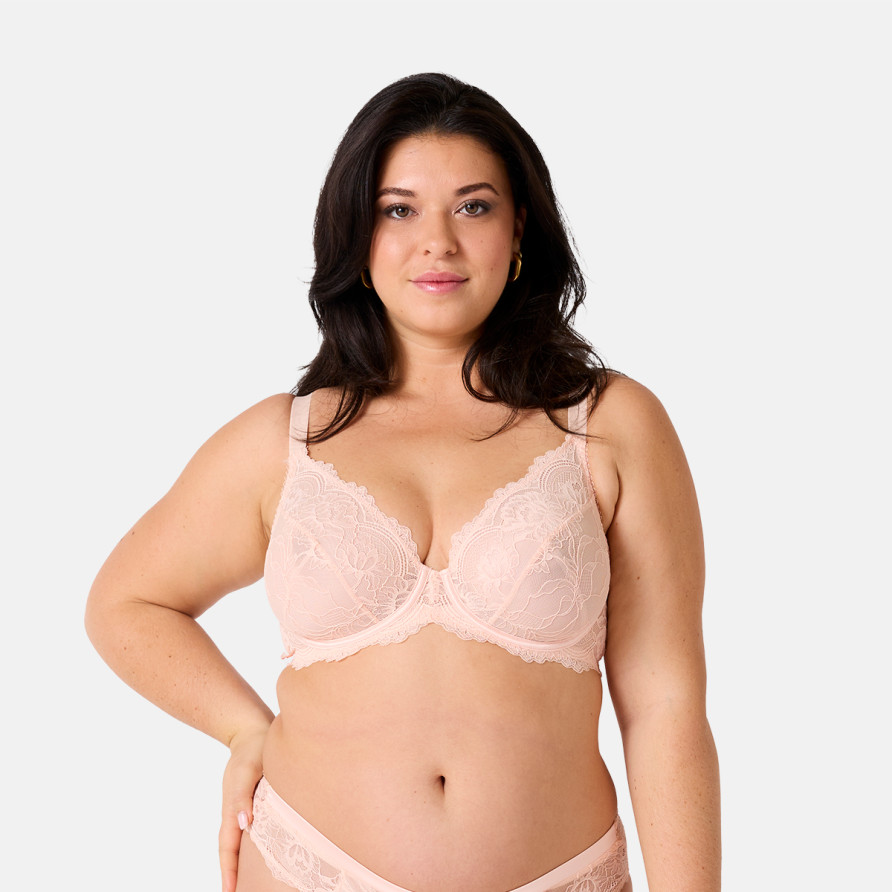Soutien-gorge corbeille grand maintien nude Eloge