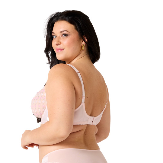 Soutien-gorge corbeille grand maintien poudre Féérique