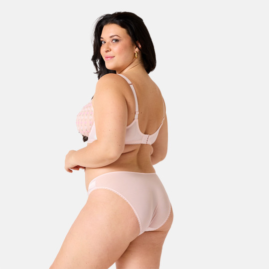 Soutien-gorge corbeille grand maintien poudre Féérique