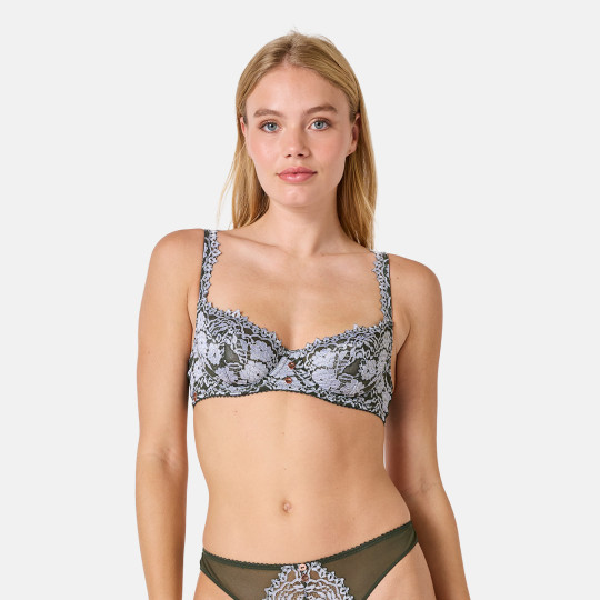 Soutien-gorge armatures kaki Mystique