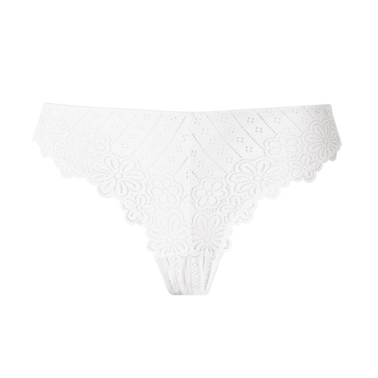 Slip blanc Poétesse