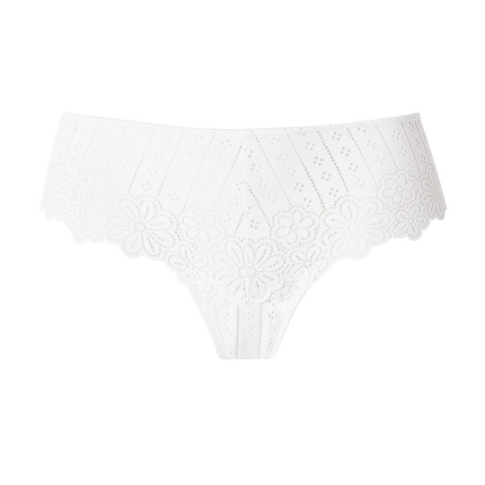 Slip grande taille blanc Poétesse