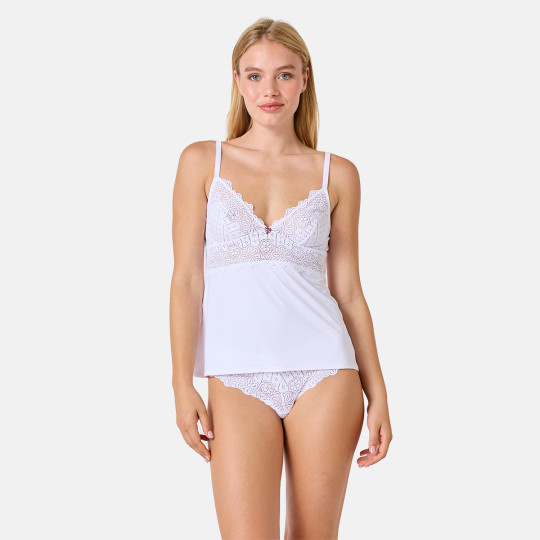 Top + Culotte blanc Poétesse