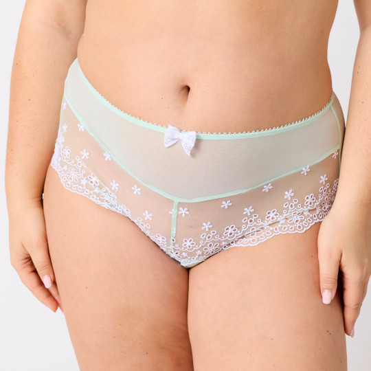 Shorty grande taille vert Sensible