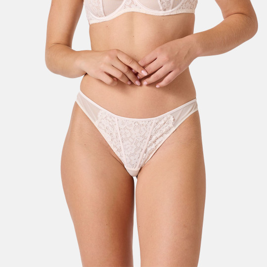 Tanga crème Symphonie