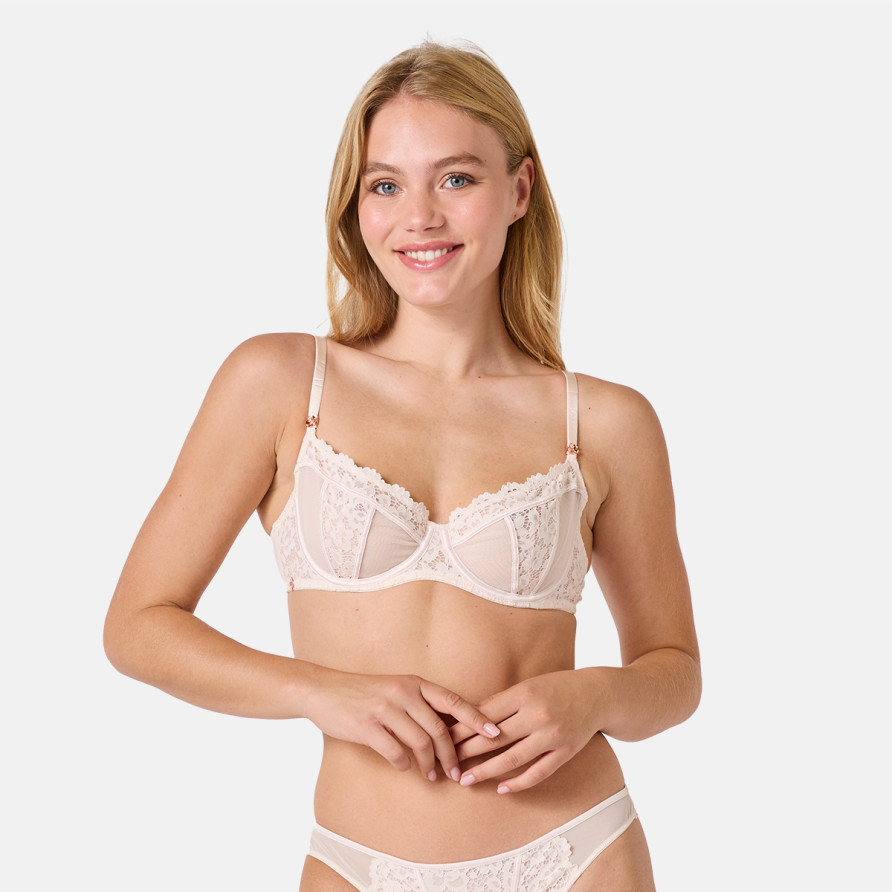 Soutien-gorge armatures crème Symphonie