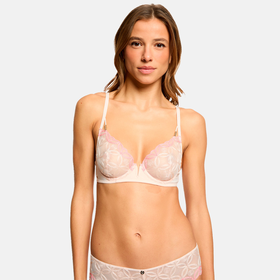 Soutien-gorge armatures poudre Angie