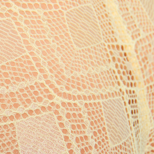 Shorty tanga jaune Celeste - vue 6