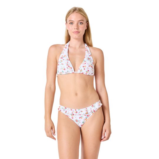 Haut de maillot de bain triangle blanc Muse - vue 3