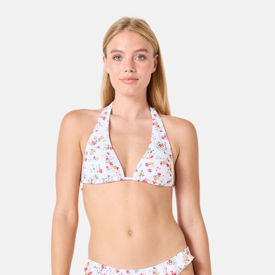 Haut de maillot de bain triangle blanc Muse