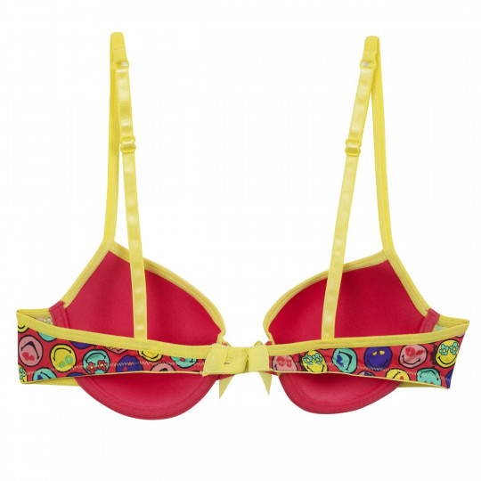 Soutien-gorge push moulé imprimé With Love by Smiley
