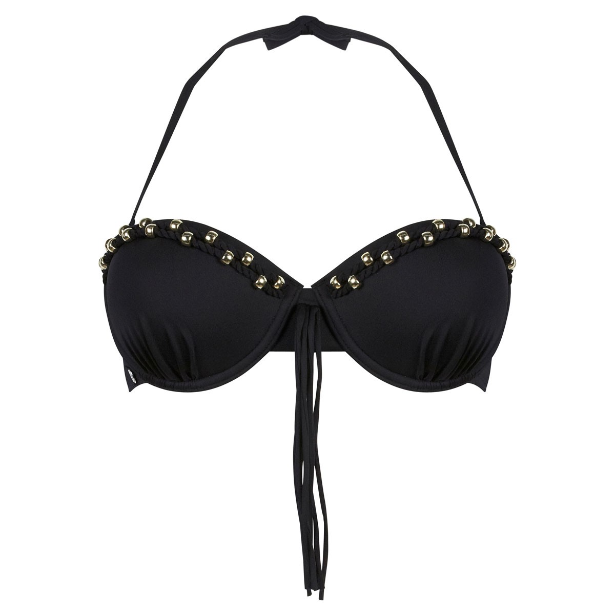 Haut de maillot balconnet noir Hippies by Brigitte Bardot - Pomm'Poire - Modalova