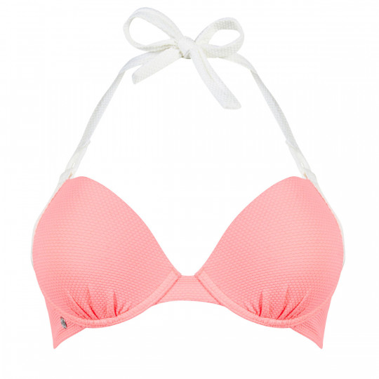 Haut de maillot push-up corail Yéyé by Brigitte Bardot