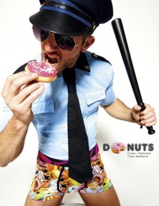 Boxer homme Donuts - Djembé pour Pomm'Poire