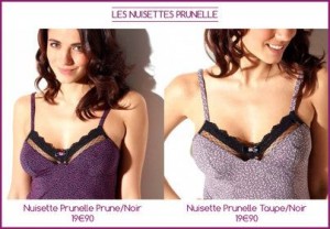 Les belles nuisettes Prunelle