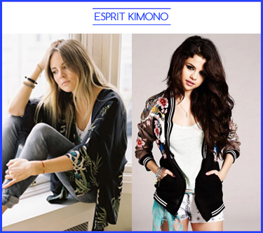 Zoom sur la tendance Kimono !