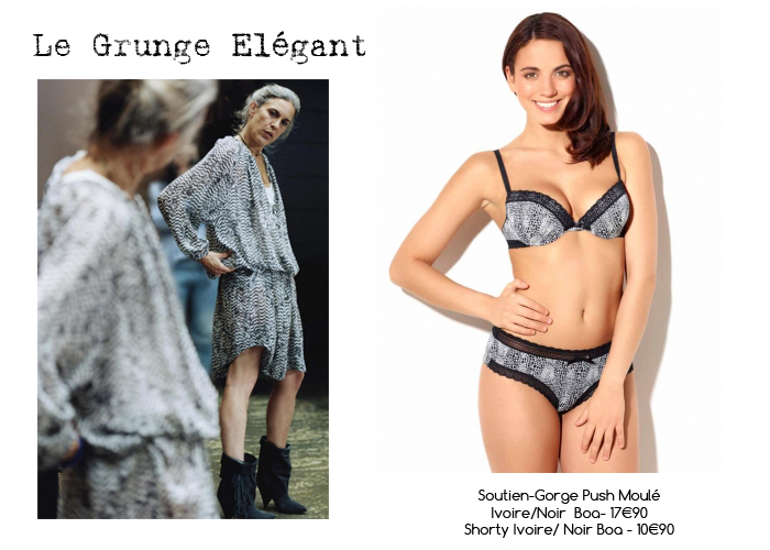 Lingerie Grunge inspirée par Isabel Marant 